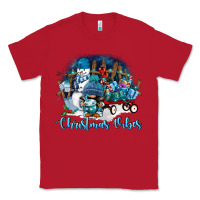 Red christmas vibes Classic Tee - FaDigitalArtStudio