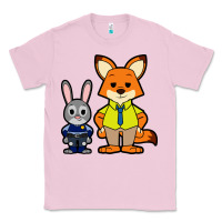 Bubblegum Pink zootopia duo chibi Classic Tee - artisFamous