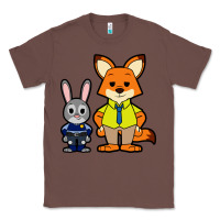 Chestnut zootopia duo chibi Classic Tee - artisFamous
