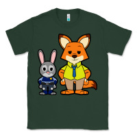 Sports Green zootopia duo chibi Classic Tee - artisFamous