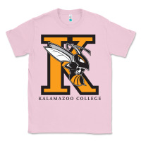 Bubblegum Pink kalamazoo college Classic Tee - artisFamous