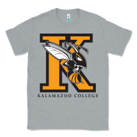 Heather Grey kalamazoo college Classic Tee - artisFamous