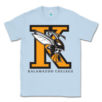 Dusty Blue kalamazoo college Classic Tee - artisFamous