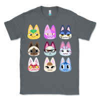 Charcoal Heather animal crossing cute cats animal crossing new horizons Classic Tee - artisFamous