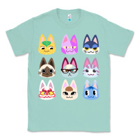 Seafoam animal crossing cute cats animal crossing new horizons Classic Tee - artisFamous