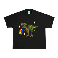 Black lgbtq+  t rex Urban Heavy Tee - Artiststas