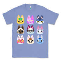 Colony Blue animal crossing cute cats animal crossing new horizons Classic Tee - artisFamous