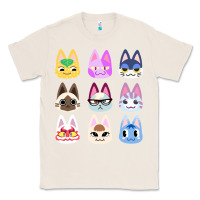 Natural animal crossing cute cats animal crossing new horizons Classic Tee - artisFamous