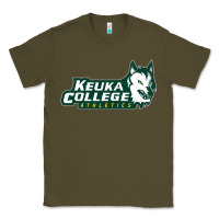 Army Green keuka college Classic Tee - artisFamous