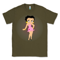 Army Green betty boop Classic Tee - artisFamous