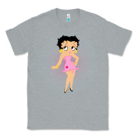 Heather Grey betty boop Classic Tee - artisFamous