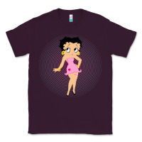 Plum betty boop Classic Tee - artisFamous