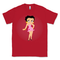Red betty boop Classic Tee - artisFamous