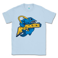 Dusty Blue lakeland university muskies Classic Tee - artisFamous