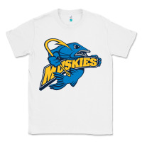 White lakeland university muskies Classic Tee - artisFamous
