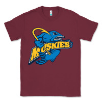 Burgundy lakeland university muskies Classic Tee - artisFamous