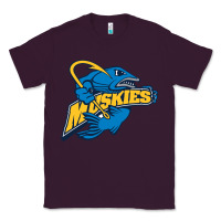 Plum lakeland university muskies Classic Tee - artisFamous