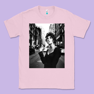 Linda Evangelista Fashion Model Classic Tee Designed By Artisfamous