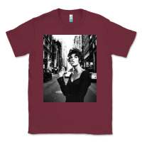 Burgundy linda evangelista fashion model Classic Tee - artisFamous