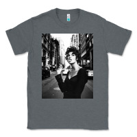 Charcoal Heather linda evangelista fashion model Classic Tee - artisFamous