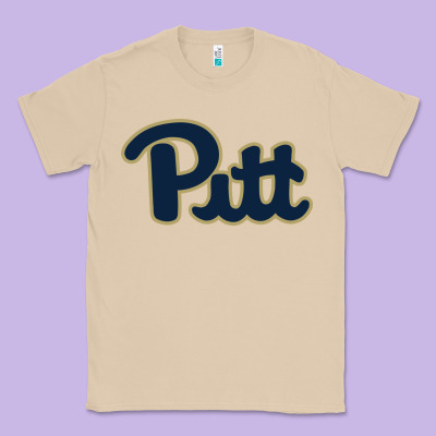 University Of Pittsburgh Classic Tee Designed By Artisfamous