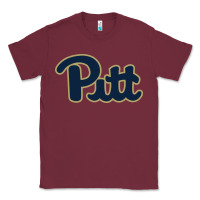 Burgundy university of pittsburgh Classic Tee - artisFamous