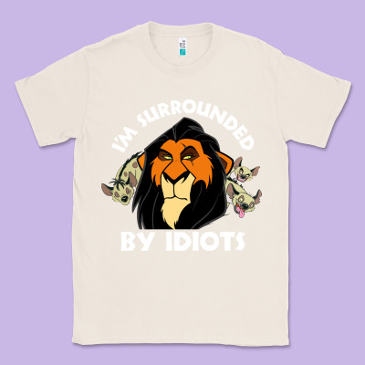 Surrounded By Idiots Book Classic Tee Designed By Artisfamous