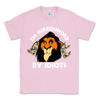 Bubblegum Pink surrounded by idiots book Classic Tee - artisFamous