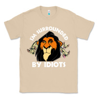 Mushroom surrounded by idiots book Classic Tee - artisFamous