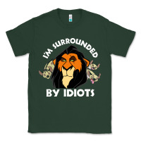 Sports Green surrounded by idiots book Classic Tee - artisFamous