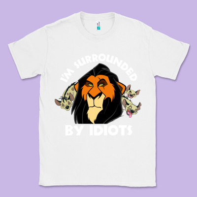 Surrounded By Idiots Book Classic Tee Designed By Artisfamous