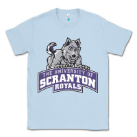 Dusty Blue university of scranton Classic Tee - artisFamous