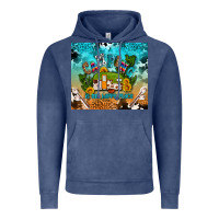 Vintage Denim camping is my happy place Vintage Hoodie - AdoDesignShop