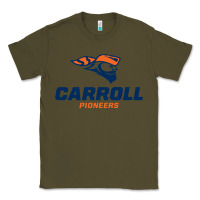 Army Green carroll university pioneers Classic Tee - artisFamous