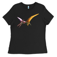 Dinosaur Pterodactyl Ladies Tee | Teevron