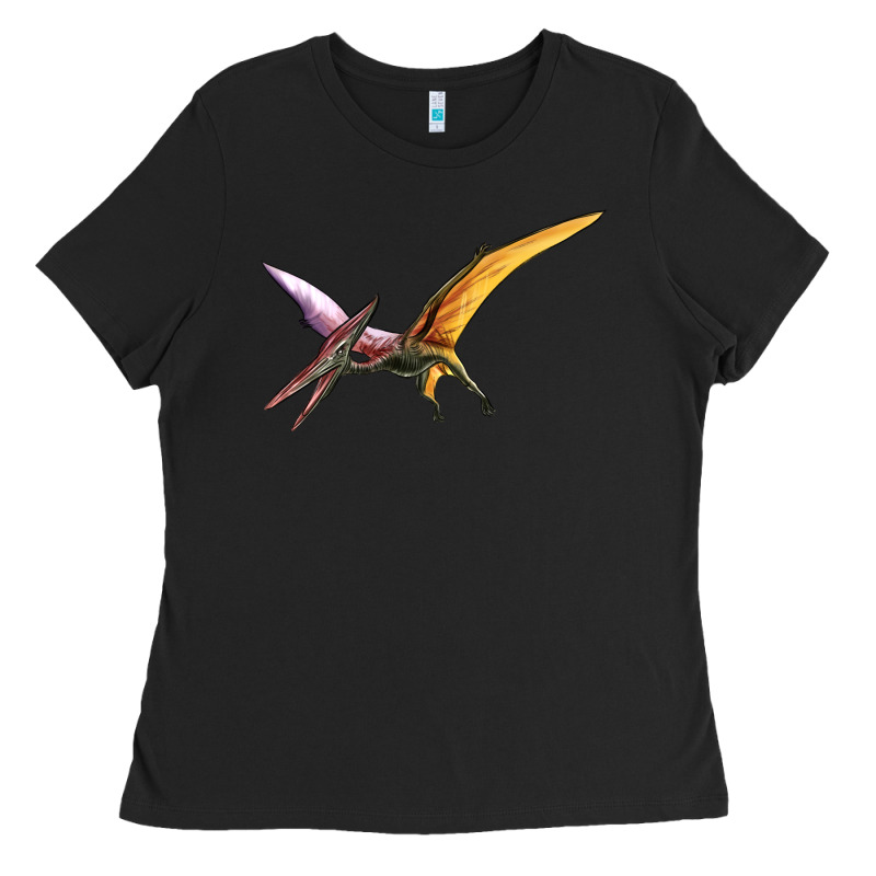 Dinosaur Pterodactyl Ladies Tee by Artiststas | Teevron