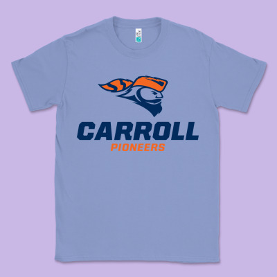 Carroll University Pioneers Classic Tee Designed By Artisfamous