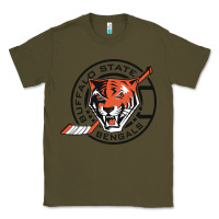 Army Green buffalo state college Classic Tee - artisFamous