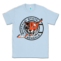 Dusty Blue buffalo state college Classic Tee - artisFamous