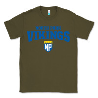 Army Green north park university Classic Tee - artisFamous