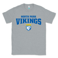 Heather Grey north park university Classic Tee - artisFamous