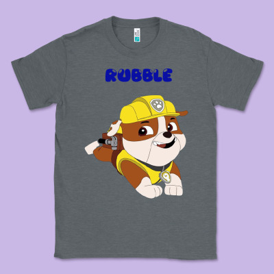 Rubble Classic Tee Designed By Artisfamous