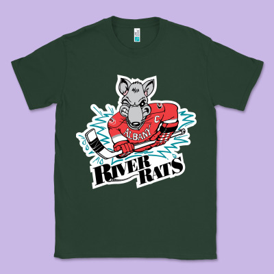 Albany River Rats Classic Tee Designed By Artisfamous