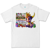 White real dragon through christmas Premium Tee - CowhideDigitalArt