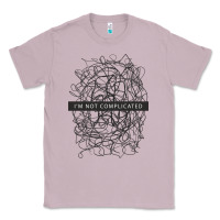 Lilac ı'm not complicated Classic Tee - artisFamous