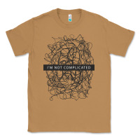 Toasted Coconut ı'm not complicated Classic Tee - artisFamous