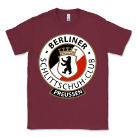 Burgundy bsc preussen Classic Tee - artisFamous