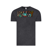 Vintage Black howdy Vintage Tee - CowhideDigitalArt