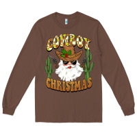 Chestnut cowboy christmas santa Long Sleeve Tee - BarkalooDesign