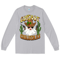 Moon Dust cowboy christmas santa Long Sleeve Tee - BarkalooDesign